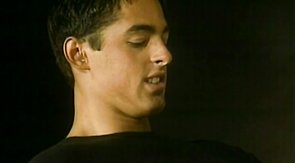 Boyfriend is pissing on his mate in the toilet