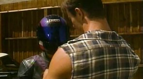 Sensual anal fingering for a cock-addicted biker