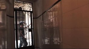 Awesome mates are getting sucked by two performers