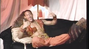 Two pretty hot black hunks are fucking in doggy style