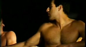 Sensual gloryhole action in the close-up angle