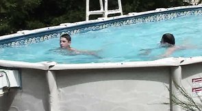 Three cocksuckers are giving heads for each other