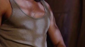 Brutal-looking man is sucking a dick like a pornstar