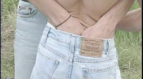 Fully shameless pals are having oral sex on the grass