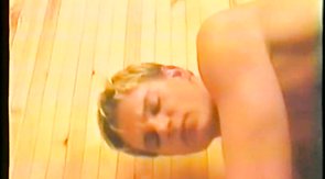 Good and sensual anal penetration in the sauna