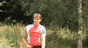 Sexy riders are sucking cocks after riding on the bikes