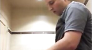 Black Thief Pounded by White Manager in Restroom