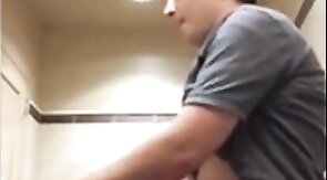 Black Thief Pounded by White Manager in Restroom