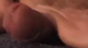 Amateur Masturbates With Towel