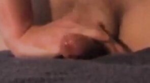 Amateur Masturbates With Towel