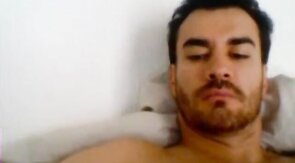 David Zepeda Masturbating on Webcam
