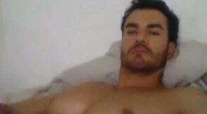 David Zepeda Masturbating on Webcam