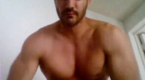 David Zepeda Masturbating on Webcam