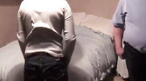 Daddy Spanks Naughty Twink Over Christmas