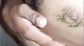 Big-Cock Sri Lankan Hotel Guy Masturbating