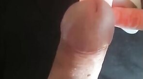 Big-Cock Man's Intense Orgasm Moaning with Sex-Toy
