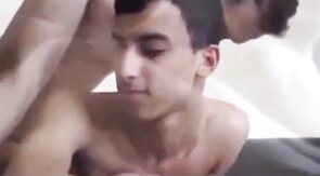 Bareback Amateur Zwei Twinks Cum Together