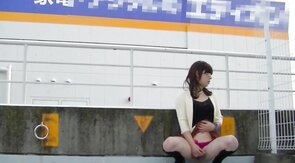 Outdoor Flashing with Japanese Crossdresser