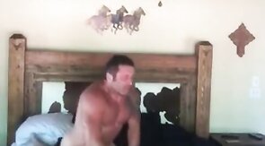 White Cowboy Breeds Black Jock Bareback