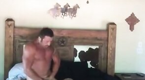 White Cowboy Breeds Black Jock Bareback
