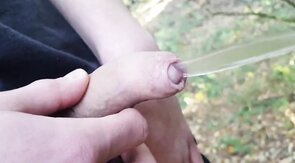 Pissing Outdoors with my Big Dirty Dick