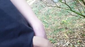 Pissing Outdoors with my Big Dirty Dick