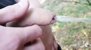 Pissing Outdoors with my Big Dirty Dick