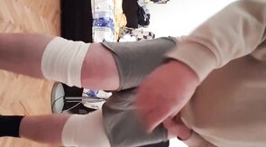 Croatian Grandpa Jacks Off With A Young Man