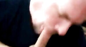 Sucking and Swallowing Amateur Man's Cock