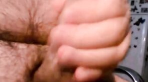 Mature Argentinian Bear Wanks and Cums