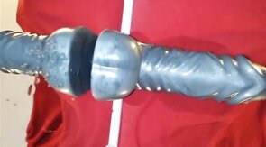 Chastity Prostate Milking with Huge Dildo for Intense Orgasm