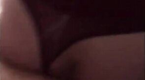 Red Thong Crossdresser Anal with Muscular Top