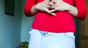 Cross-dressing Twink's Kinky Striptease