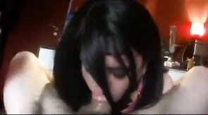 Big Cock Daddy Gets a Blowjob from Amateur Crossdresser