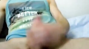 Big-Cock Romanian Guy's Solo Webcam Session