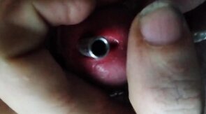 Stainless Tube CBT, Ball Clamps & Super Glue - Gay BDSM