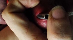 Stainless Tube CBT, Ball Clamps & Super Glue - Gay BDSM