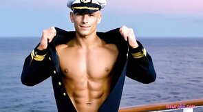 Roy Armyman sucks Rick Cortez raw on the navy deck