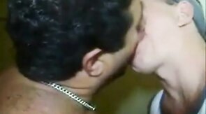 Passionate Daddies Kissing Amateur Hunks