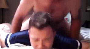 Daddy Enjoys His Boy and Makes Him Moan