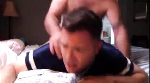 Daddy Enjoys His Boy and Makes Him Moan