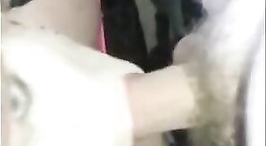 Crossdresser Sucks a Fat White Cock