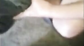 Crossdresser Sucks a Fat White Cock