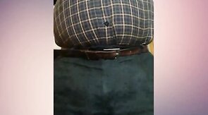 Italian Daddy Strips and Strokes His Big Cock