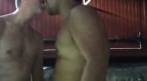Daddy Sucks My Cock Outdoors