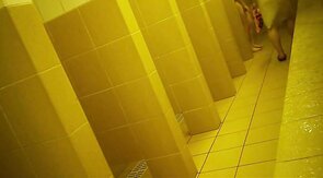 Bears Caught Naked in the Pool Shower