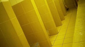 Bears Caught Naked in the Pool Shower