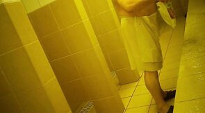 Bears Caught Naked in the Pool Shower