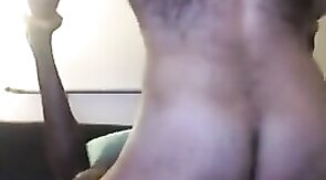 Black Jock Bred by Hairy White Nerd - Bareback Amateur Interracial