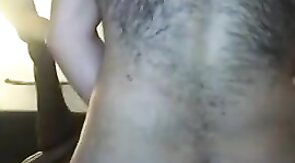 Black Jock Bred by Hairy White Nerd - Bareback Amateur Interracial